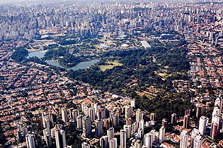 The Ibirapuera Park, in São Paulo, Brazil, was the most visited urban park in South America in 2017