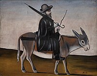 Healer on a Donkey, 1900s, Sighnaghi Museum