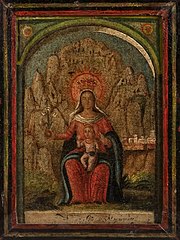 Virgin of Montserrat from Puerto Rico, c. 1775–1825