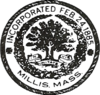 Official seal of Millis, Massachusetts