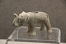 Shang dynasty ceramic elephant, Xinxiang Museum