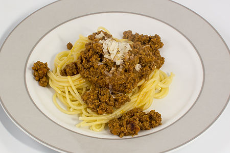 Spaghetti mit Ragù alla bolognese