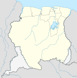 Location in Suriname