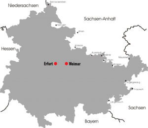 Das Land Thüringen 1945–1952