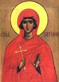 St. Tatiana of Rome.