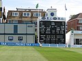 The scoreboard in 2011