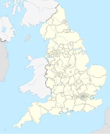 1920–21 Football League is located in England