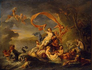The Triumph of Galatea, 1720 (Hermitage Museum).
