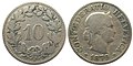 Image 31A Swiss ten-cent coin from 1879, similar to the oldest coins still in official use today (from Coin)