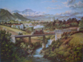 Orizaba desde el Puente de Paso del Toro by Casimiro Castro, from Album of the Mexican Railway (1877)