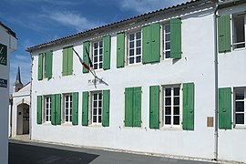 The town hall in Saint-Clément-des-Baleines
