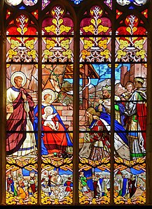 Renaissance stained glass at Tours (15th c.)