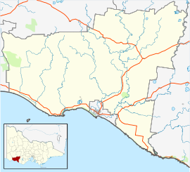 Koroit is located in Shire of Moyne