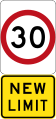 New 30 km/h Speed Limit (used in Victoria)