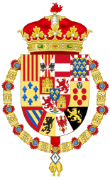Arms as Infante of Spain (1927–1931/1933)