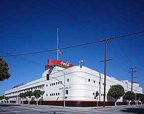 Coca-Cola factory, Los Angeles by Robert V. Derrah (1936)