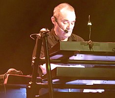 Greenfield with the Stranglers at the Cambridge Corn Exchange in 2018