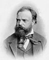 Antonín Dvořák (1841–1904), one of the most important Czech and European music composers, knighted for his merits