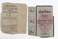 Bezugskarte für Eier (Fragment) – Berlin 1920