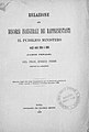 Relazione sui discorsi inaugurali dei rappresentanti il pubblico ministero negli anni 1884 e 1885, 1886