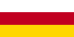 1:2 Flagge Südossetiens