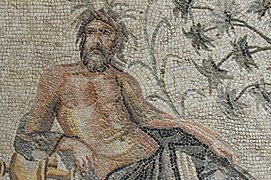 Gaziantep Zeugma Museum Water gods mosaic