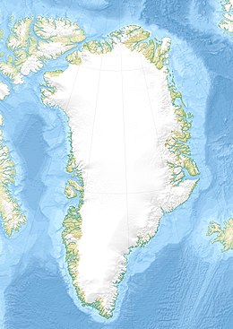 Azimuthbjerg is located in Greenland