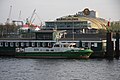 Zollboot Ericus, nahe den Landungsbrücken in Hamburg