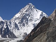 K2, the highest summit of the Karakoram