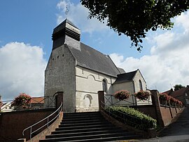 The church in Lieu-Saint-Amand