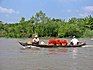 Rambutan-Transport im Mekong-Delta