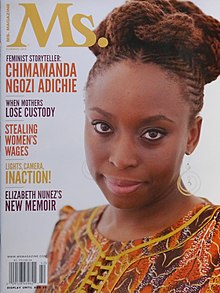 Front cover of a print magazine