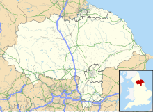 EGCJ is located in North Yorkshire