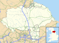 Harrogate is located in North Yorkshire