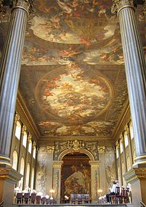 Painted Hall, Greenwich Hospital, 1708–1727