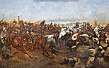 Woodville's The Charge of the 21st Lancers at the Battle of Omdurman, 2 September 1898; 1898.[134]