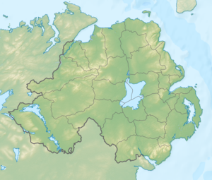 Battle of Scarrifholis is located in Northern Ireland