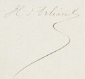 Henri d'Orléans's signature