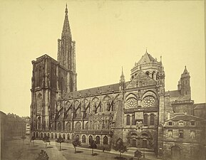 The cathedral in 1885