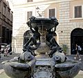 Fontana delle Tartarughe, (The Turtle Fountain) Piazza Mattei (1588)