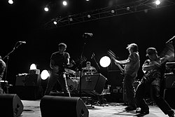 The Weakerthans performing in Winnipeg, 2007