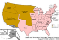 Territorial evolution of the United States (1848-1849)