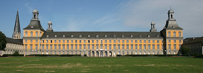 The Electoral Palace, the main building of the University of Bonn