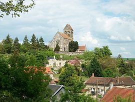 The village and church of Lesges