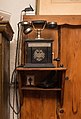 Image 26Historical telephone with the German imperial eagle and the heraldic shield of the House of Hohenzollern dynasty; Vollmer's Mill, Seebach, Baden-Württemberg, Germany