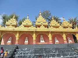 Amazing monuments in the Global Vipassana Pagoda
