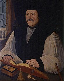 Archbishop Matthew Parker, who served on the 1559 Commission for Ecclesiastical Causes along with Hill