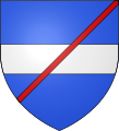 Coat of arms of the Fénestrange family, bastard branch of the lords of Fénestrange, vassals of the counts of Vianden.