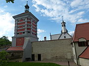 Stadtmauer östlich des Roten Tors von der Rotetorbastion