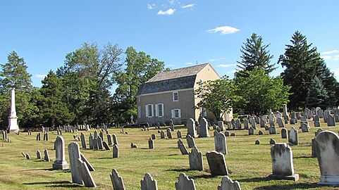 Cemetery and church